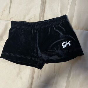 GK Elite Black Velvet Shorts
